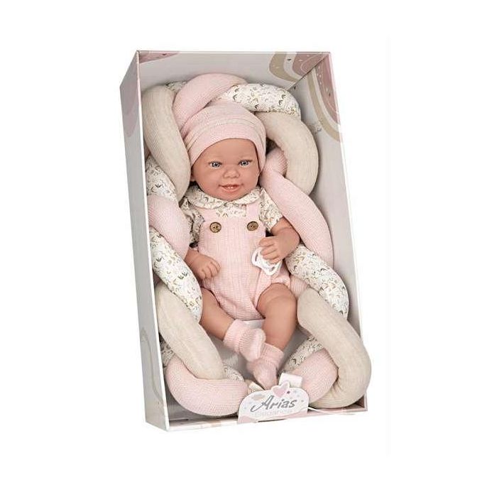 Muñecas Arias Muñeca Zoe Elegance 42 cm Rosa con Cojín (Cuerpo Vinilo, Niña) 0 Muñecas Arias Muñeca Zoe Elegance 42 cm Rosa con Cojín (Cuerpo Vinilo, Niña) 0
