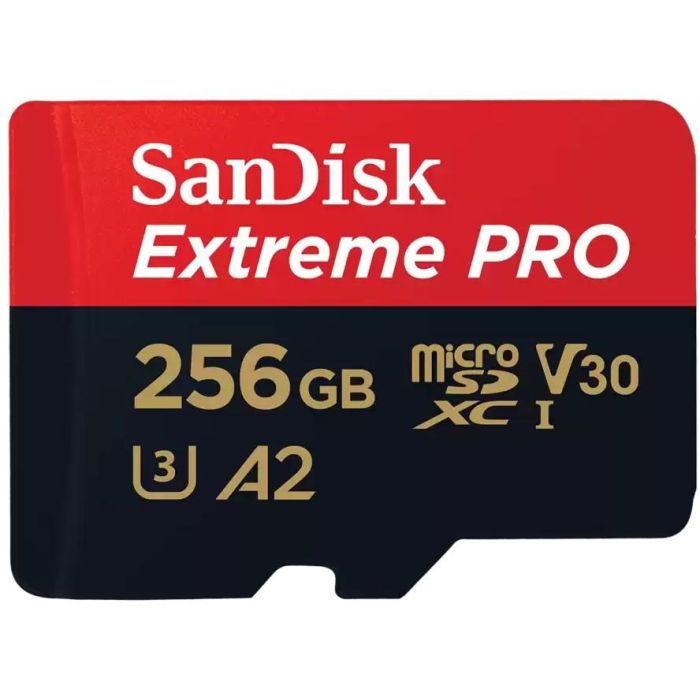 Sandisk Extreme PRO 256 GB MicroSDXC UHS-I Class 10