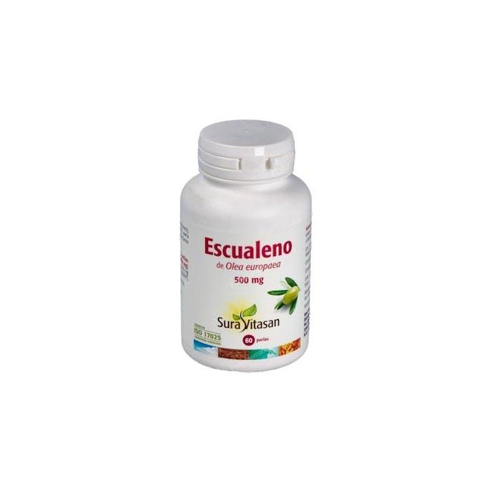 SURA VITASAN Esqualeno de Oliva 1000 mg Vitamina E 60 Perlas