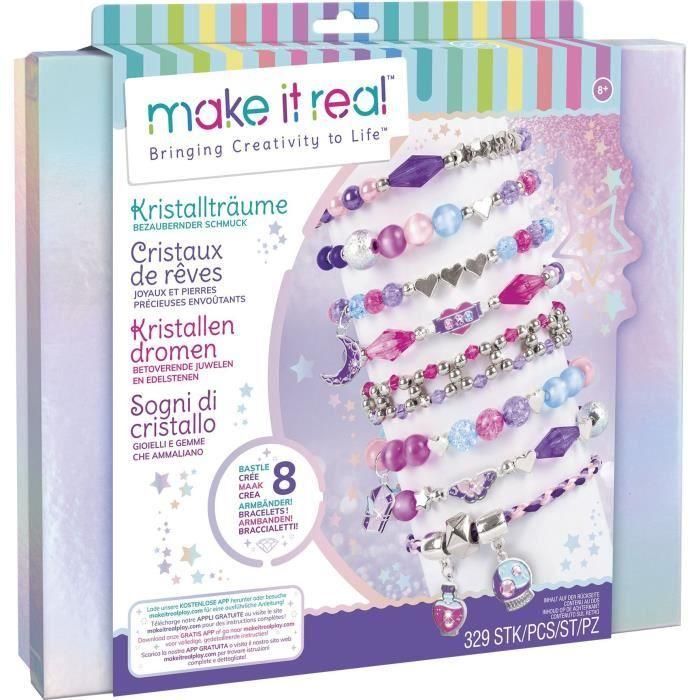 Lansay LAN3181860417232 Hacerlo real: Jeyry Box Crystals of Deluts - Kit Completo de Fabricación de Joyas para Niños +8 años Lansay LAN3181860417232 Hacerlo real: Jeyry Box Crystals of Deluts - Kit Completo de Fabricación de Joyas para Niños +8 años