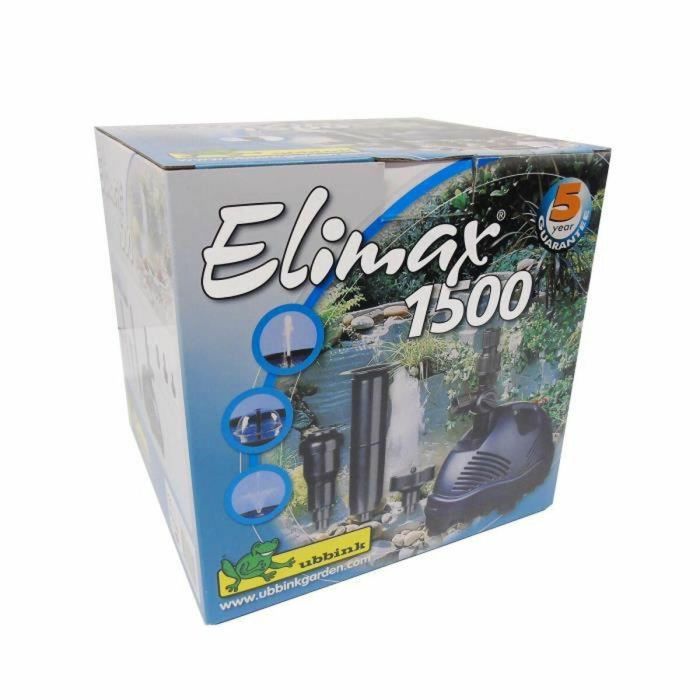 UBBINK ELIMAX 1500 Bomba de Estanque 1500l/h 20W 4
