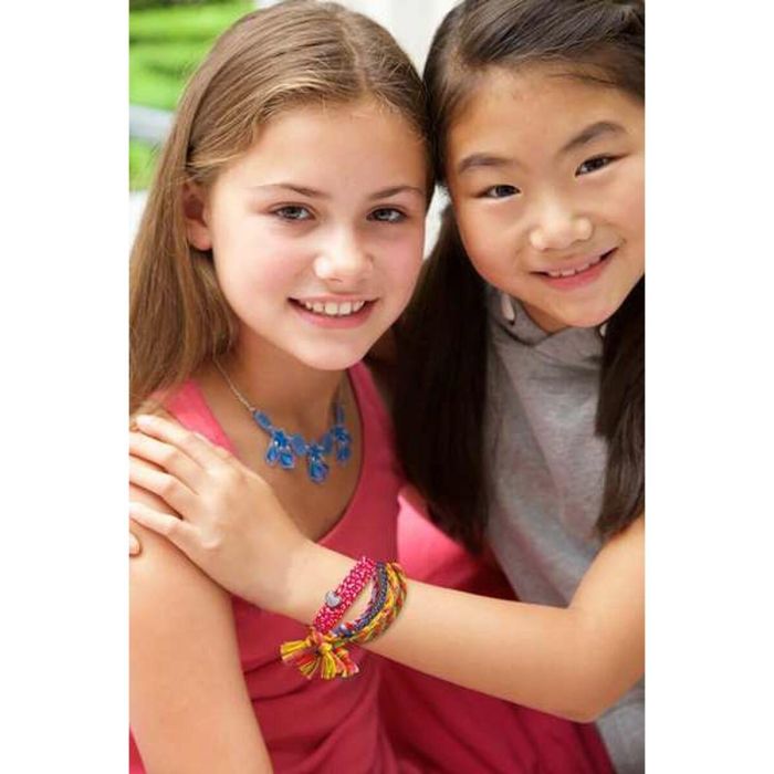 Pulseras de la amistad.crea pulseras únicas y originales. incluye todos los materiales necesarios.20,5x5,5x27,5 cm 2 Pulseras de la amistad.crea pulseras únicas y originales. incluye todos los materiales necesarios.20,5x5,5x27,5 cm 2