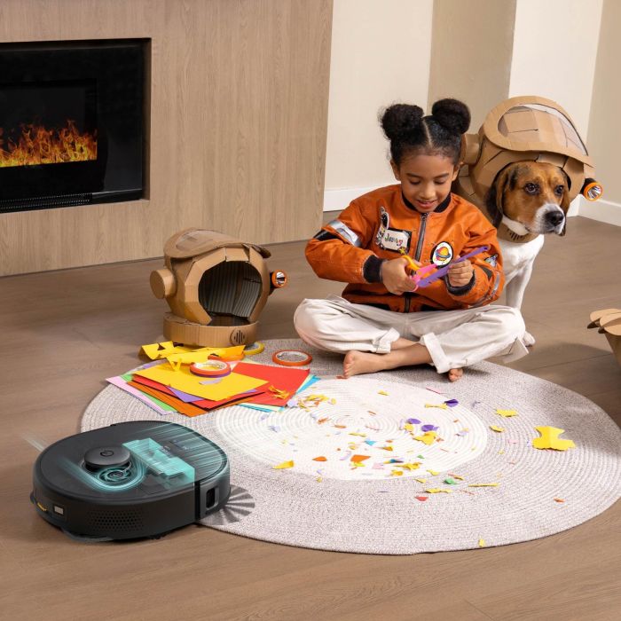 Eufy X9 Pro - Robot aspirador con cámara LDS y autovaciado, fregado, 5500 Pa, control por voz, compatible con Google Assistant y Alexa, negro 2 Eufy X9 Pro - Robot aspirador con cámara LDS y autovaciado, fregado, 5500 Pa, control por voz, compatible con Google Assistant y Alexa, negro 2