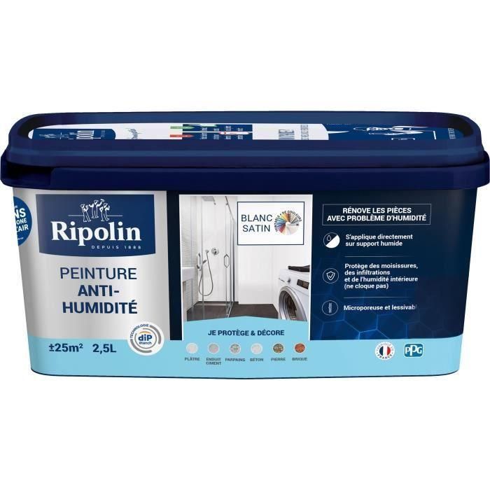 Pintura RIPOLIN pintura antihumedad 2,5l 1