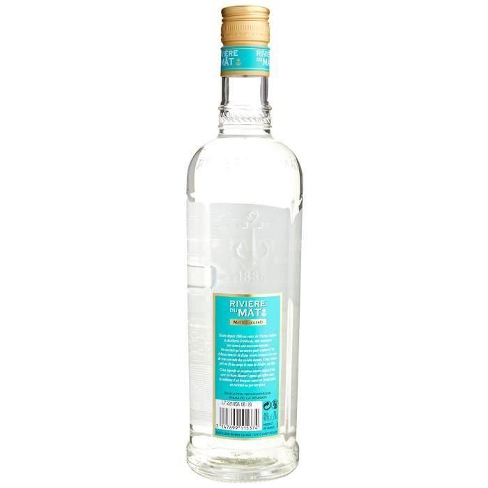 Ron Tradicional White Mast River - 70cl - 40 ° 1