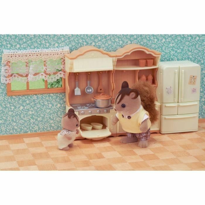 Sylvanian Families 5341 La cocina amueblada con todo lo necesario 4