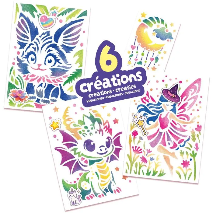 Lansay Blopens Mi Maleta Fantástica Juego de Arte y Manualidades con Estuches para Niños a Partir de 5 Años - LAN3181860241325