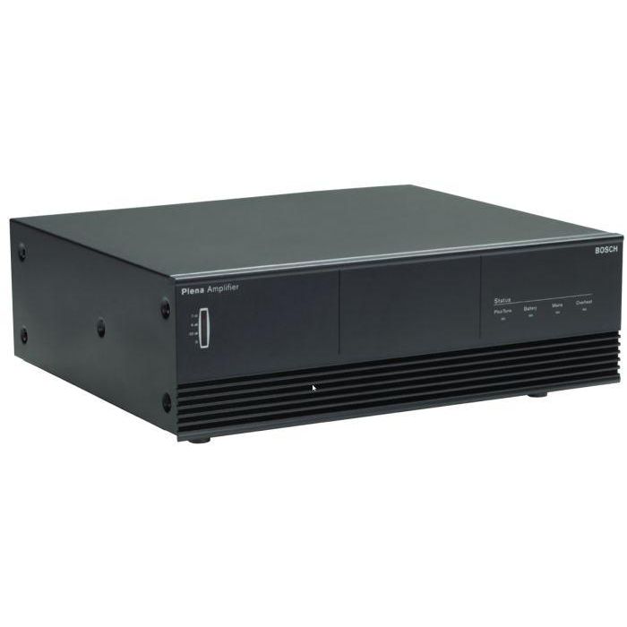 Bosch Amplificador de Potencia 480W, 19" 3U, Salidas 70V/100V/8 Ohm, Entradas Duales Prioritarias, Certificado EN 54-16