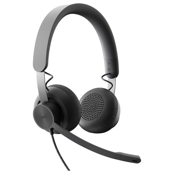 Logitech 981-000870 Auriculares con Diadema Zone Wired MSFT Teams USB-C Alámbrico Gris 4