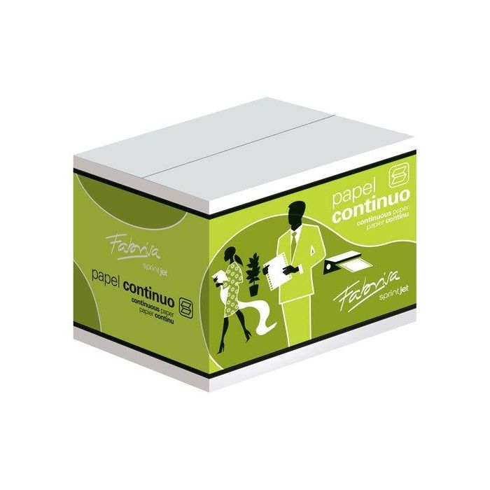 Papel Continuo Pautado 11 X380 1 Hoja 1 Ceja Caja De 2500