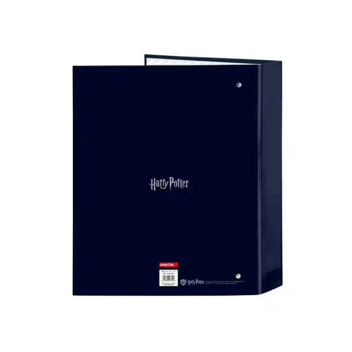 Carpeta de anillas Harry Potter Captain Azul marino A4 27 x 33 x 6 cm 1