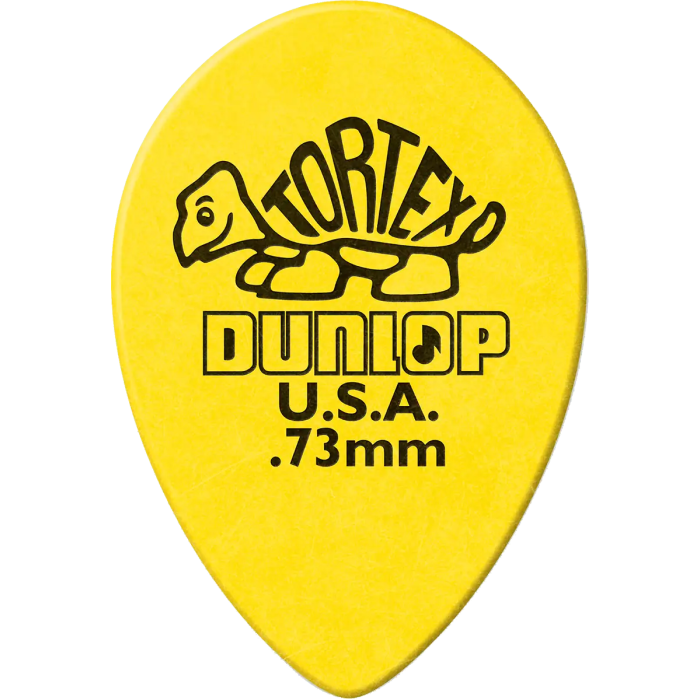 DUNLOP Pack 36 Púas Tortex Small Teardrop 0,73Mm 1