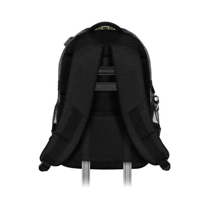 Karactermania Mochila Batman Run. Plus FAN Caped Negro 44x34x21cm Ripstop Compartimentos USB 5