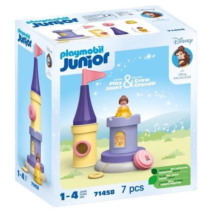 Playmobil 71458 Caja de Música Disney La Bella y la Bestia Juguete Infantil con Torre de Juegos y Melodía Mecánica 0 Playmobil 71458 Caja de Música Disney La Bella y la Bestia Juguete Infantil con Torre de Juegos y Melodía Mecánica 0