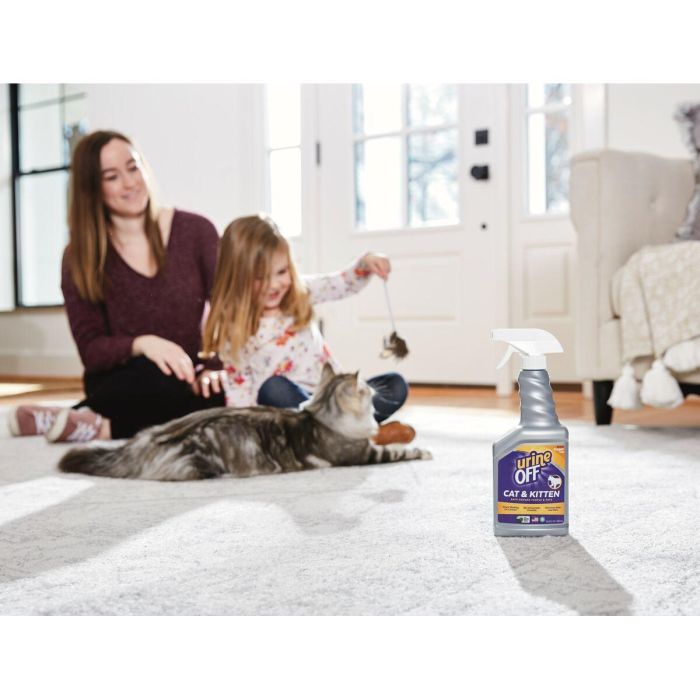 Urine Off Espray Eliminador de Manchas y Olores de Orina para Gatos y Gatitos - Ecológico, Inodoro, Previene Marcaje 500 ml 9 Urine Off Espray Eliminador de Manchas y Olores de Orina para Gatos y Gatitos - Ecológico, Inodoro, Previene Marcaje 500 ml 9