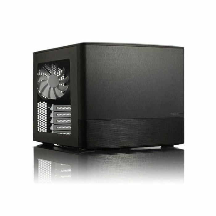 Fractal Design Node 804 Carcasa Negra Mini-Tower Micro ATX/Mini-ITX, compatible AIO, 3 ventiladores 120mm, 8 HDD/2 SSD 0 Fractal Design Node 804 Carcasa Negra Mini-Tower Micro ATX/Mini-ITX, compatible AIO, 3 ventiladores 120mm, 8 HDD/2 SSD 0