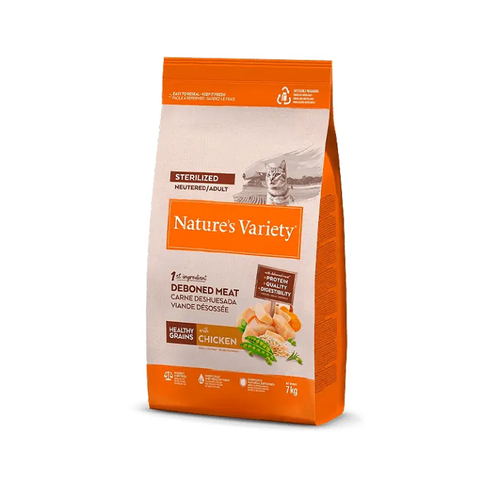 Nature'S Variety Cat Healthy Grain Sterilized Pollo 1,5 kg