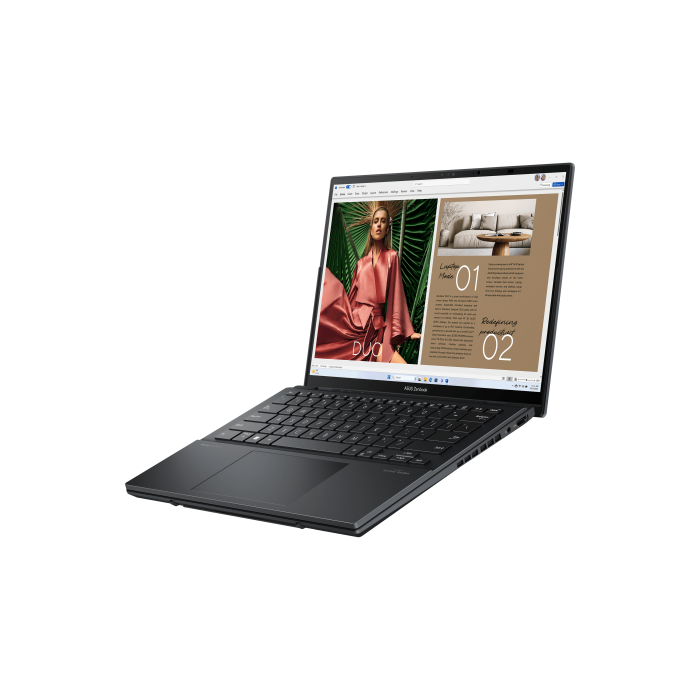 ASUS Zenbook Duo OLED UX8406MA-QL396W - Portátil 14" WUXGA, Intel Core Ultra 9 185H, 32GB RAM, 1TB SSD, Arc Graphics, Windows 11 Home, Gris Tintero - Teclado QWERTY español 4 ASUS Zenbook Duo OLED UX8406MA-QL396W - Portátil 14" WUXGA, Intel Core Ultra 9 185H, 32GB RAM, 1TB SSD, Arc Graphics, Windows 11 Home, Gris Tintero - Teclado QWERTY español 4