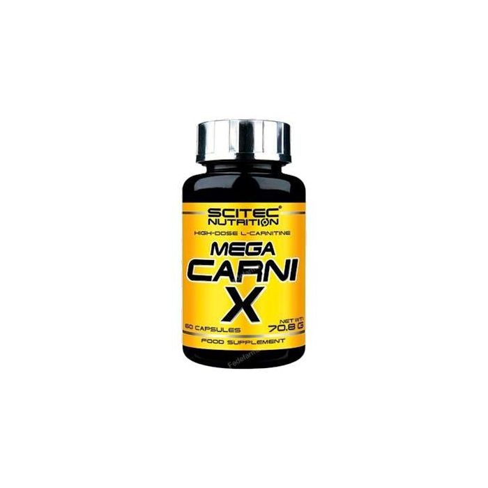 SCITEC NUTRITION Mega Carni 1000 60 Capsulas