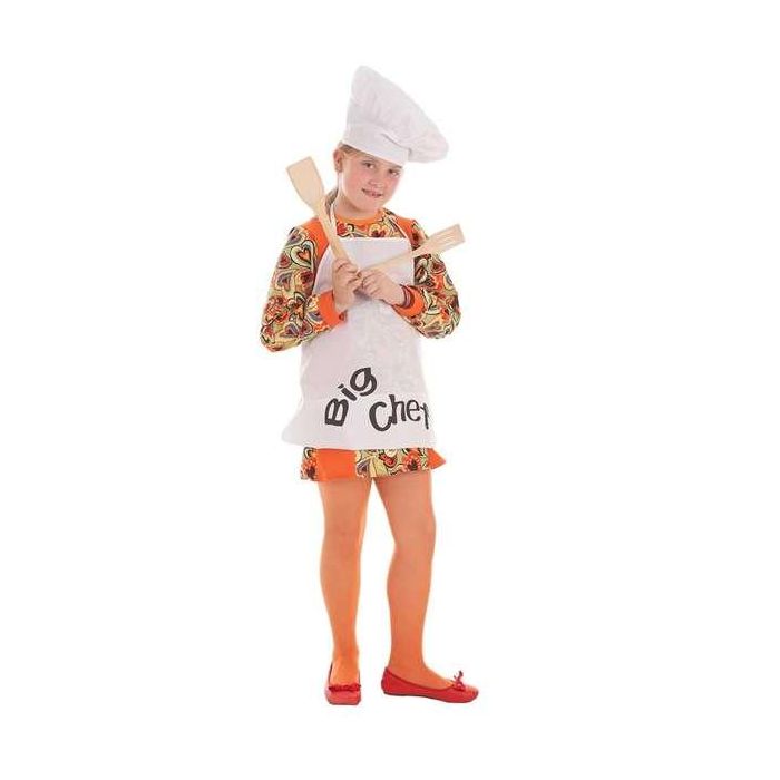 Disfraz infantil cocinera big chef t-5 (11 a 13 años) Disfraz infantil cocinera big chef t-5 (11 a 13 años)