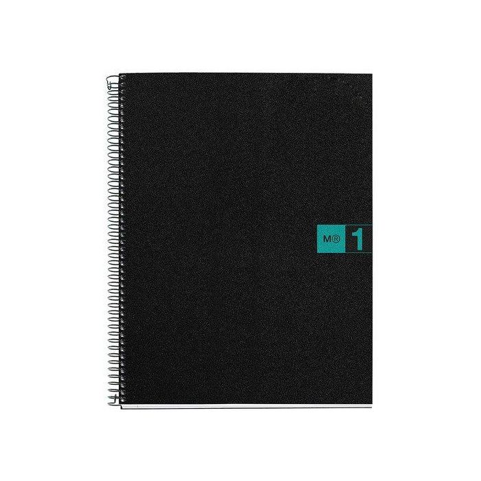 Bloc Miquelrius The Original Notebook 1 Micro.Tapa Pp A4 80H 70G Cuadric.5X5 Turquesa (Set de 5)