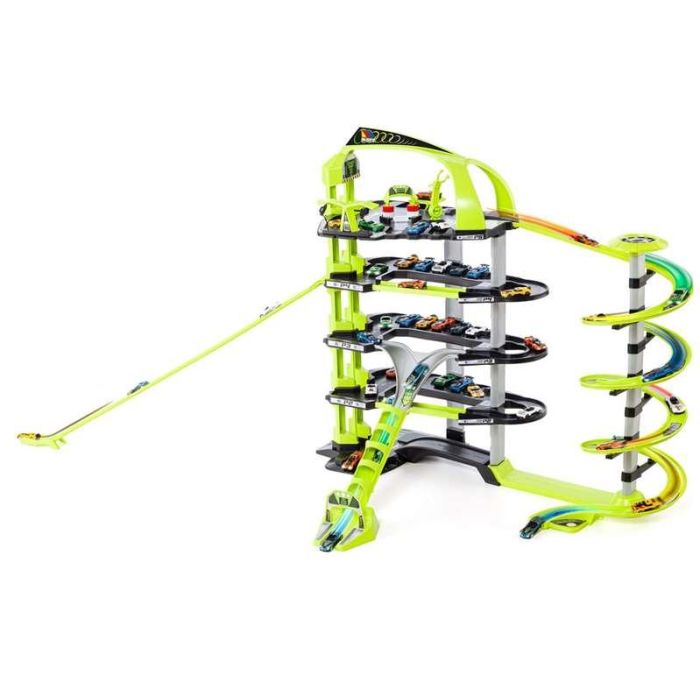 Molto Parking 5 plantas 152 cm de largo incluye 5 coches para niños a partir de 3 años 15