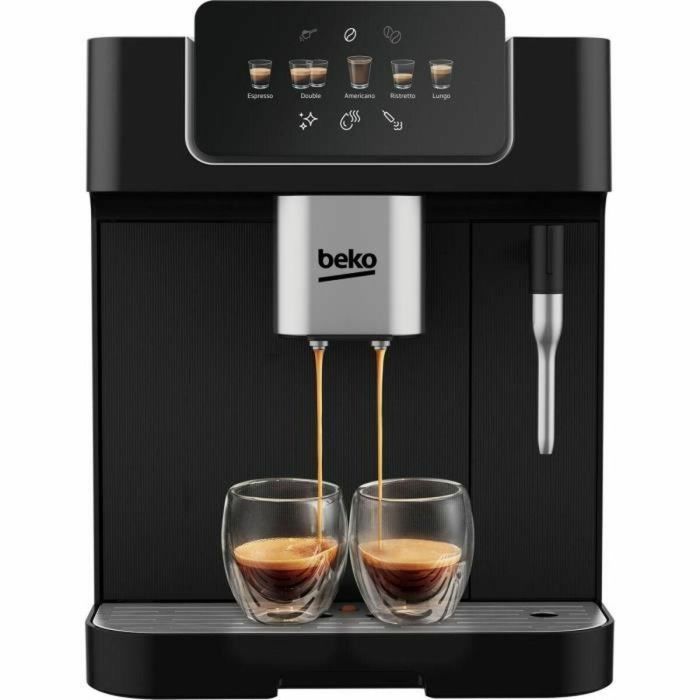 Beko CEG7302B Cafetera con Molinillo 1350 W 19 Bares Negra 0 Beko CEG7302B Cafetera con Molinillo 1350 W 19 Bares Negra 0
