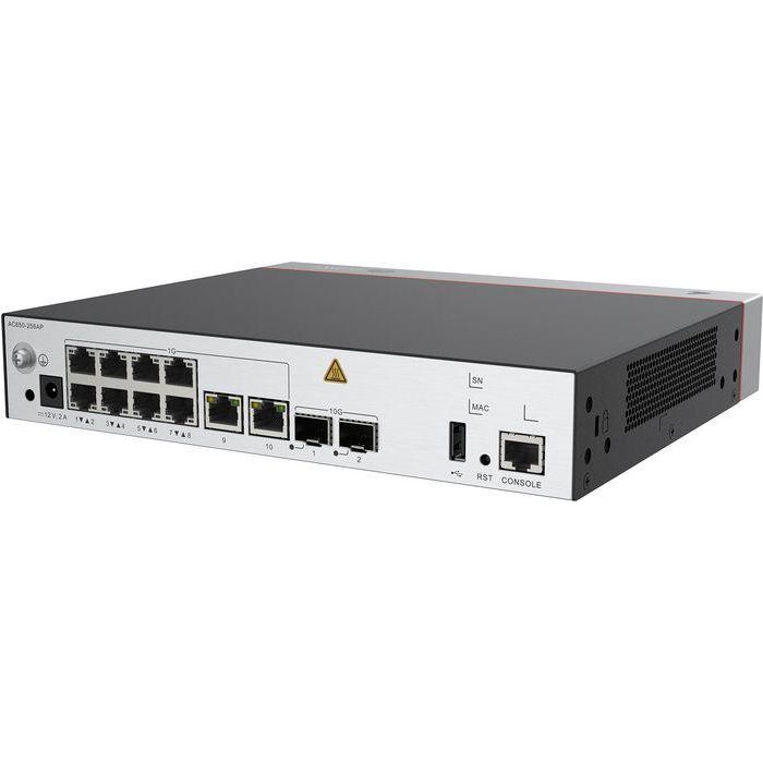HUAWEI eKit AC650-256AP Controlador Acceso Inalámbrico 10 Gbps, 4096 VLAN, 2x 10GE SFP+, 10x GE RJ45 2 HUAWEI eKit AC650-256AP Controlador Acceso Inalámbrico 10 Gbps, 4096 VLAN, 2x 10GE SFP+, 10x GE RJ45 2