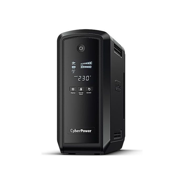 Cyberpower CP900EPFCLCD SAI Línea Interactiva 900VA/540W Onda Senoidal Pura AVR 6 Salidas Torre, Eficiencia Energética 0 Cyberpower CP900EPFCLCD SAI Línea Interactiva 900VA/540W Onda Senoidal Pura AVR 6 Salidas Torre, Eficiencia Energética 0
