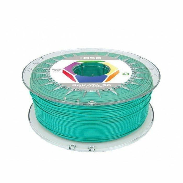 Bobina de Filamento Sakata 3D PLA 850 Verde 1 kg 1,75 mm