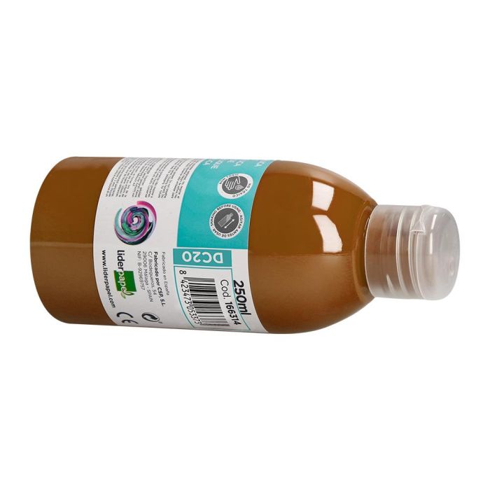 Pintura Acrilica Liderpapel Bote De 250 mL Marron 5