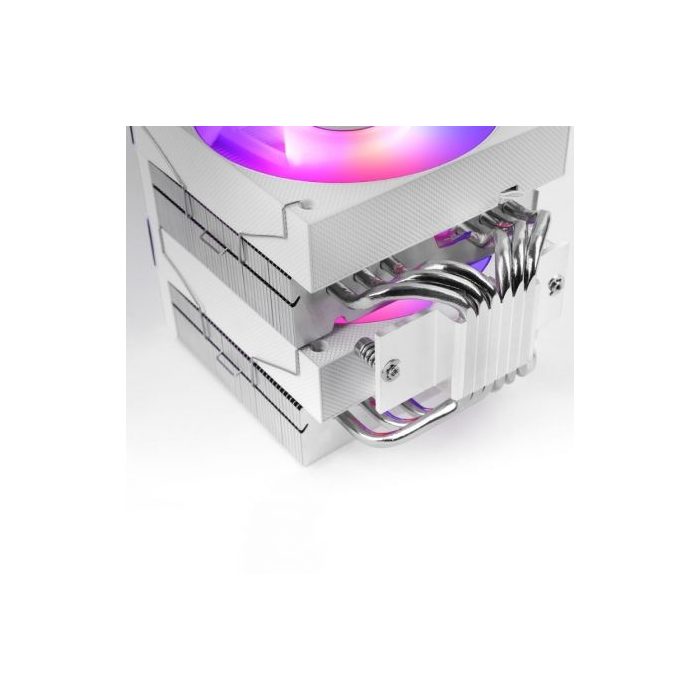 Mars Gaming MCPU-X26 Disipador CPU de Doble Torre, 6 Heatpipes, 2 Ventiladores ARGB de 120mm, 350W TDP, Blanco, Compatible con Intel LGA 1700/1200 y AMD AM5/AM4 4 Mars Gaming MCPU-X26 Disipador CPU de Doble Torre, 6 Heatpipes, 2 Ventiladores ARGB de 120mm, 350W TDP, Blanco, Compatible con Intel LGA 1700/1200 y AMD AM5/AM4 4