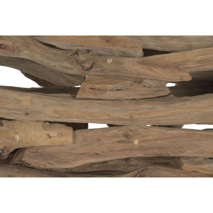 Lámpara de Techo Home ESPRIT Negro Natural Madera Hierro madera de teca 50 W 5 Lámpara de Techo Home ESPRIT Negro Natural Madera Hierro madera de teca 50 W 5