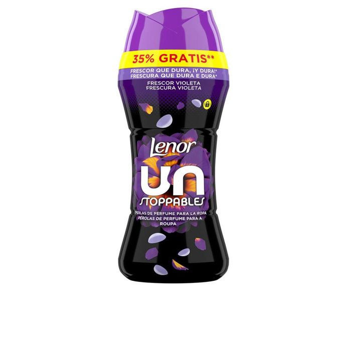 Lenor Unstoppables Suavizante Ropa Perlas Perfume #Frescor Violeta 270 gr