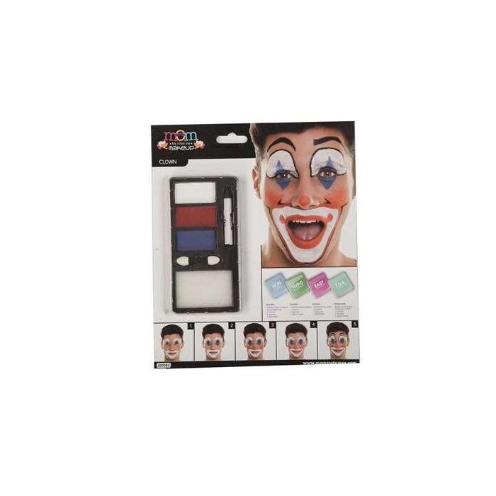 Maquillaje payaso 24 x 20 cm Maquillaje payaso 24 x 20 cm