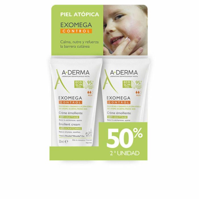 A-Derma Exomega Control Crema Emoliente Duo 50 ml A-Derma Exomega Control Crema Emoliente Duo 50 ml