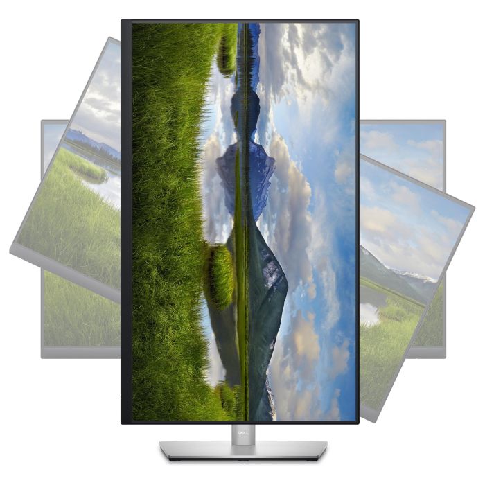 DELL Monitor 27 P2723QE 4K UHD 3840x2160 IPS 5ms USB-C HDMI DisplayPort VESA Pivot Negro/Plata 5