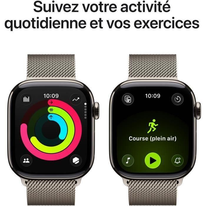 Apple Watch S11 Cellular 42mm Titanio Natural con Correa Milanese 3 Apple Watch S11 Cellular 42mm Titanio Natural con Correa Milanese 3