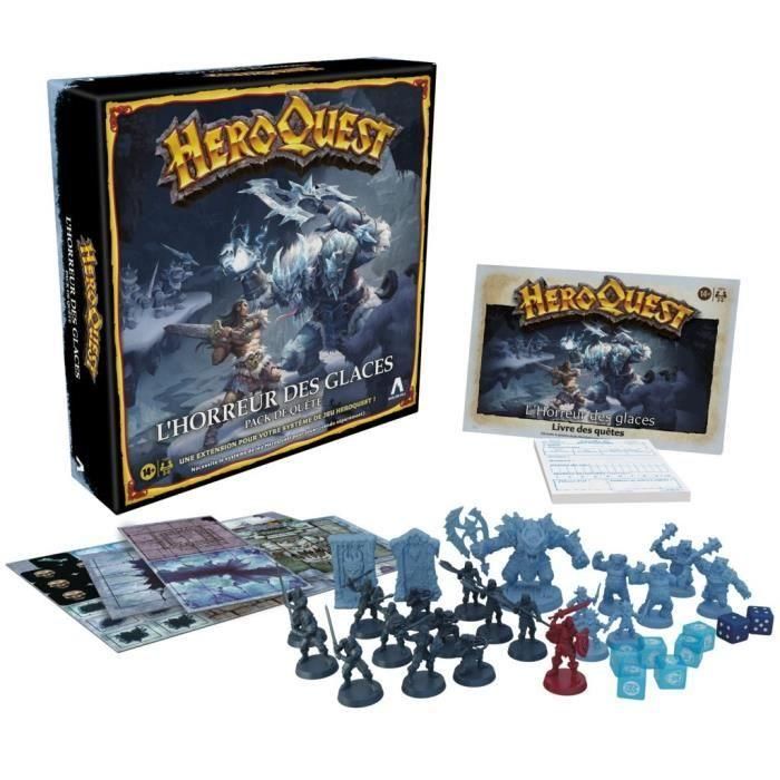 Heroquest, Extension The Horror of Ice, de 14 años, Heroquest Game System requerido - Avalon Hill 1