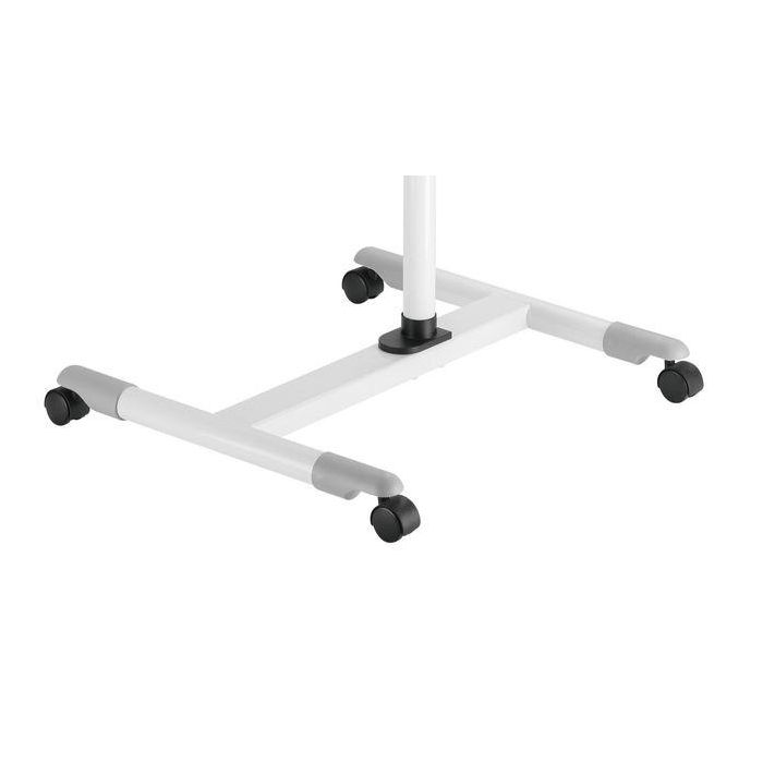 Vivolink VLPS100 Carro blanco para proyector móvil con ruedas y ajuste de ángulo para aula 5 Vivolink VLPS100 Carro blanco para proyector móvil con ruedas y ajuste de ángulo para aula 5