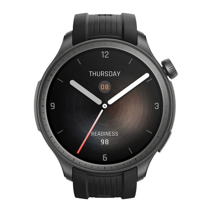 Amazfit Balance - Reloj Inteligente con Pantalla AMOLED de 1.5", GPS, Bluetooth, Monitor de Ritmo Cardiaco, 14 Días de Batería, Resitencia 5 ATM, Color Negro Midnight