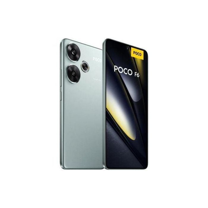 POCO MZB0H95EU F6 Smartphone 8GB/256GB 6.67" 1.5K AMOLED 5G Verde - Snapdragon 8s Gen 3, Cámara 50MP, Carga 90W, Batería 5000mAh 1 POCO MZB0H95EU F6 Smartphone 8GB/256GB 6.67" 1.5K AMOLED 5G Verde - Snapdragon 8s Gen 3, Cámara 50MP, Carga 90W, Batería 5000mAh 1