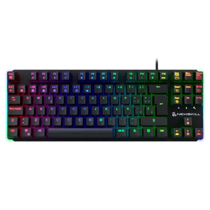 Teclado Newskill NS-KB-GUNGNYRT-GAT-R Negro QWERTY 3