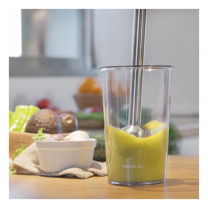 CECOTEC Batidora de Inmersión Power TitanBlack 1500 XL 1500W Negro, Plata 5