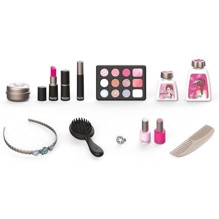 Smoby - My Beauty Vanity - Maleta de belleza para niños - Peluquería + Uñas + Maquillaje - 13 Accesorios 2 Smoby - My Beauty Vanity - Maleta de belleza para niños - Peluquería + Uñas + Maquillaje - 13 Accesorios 2