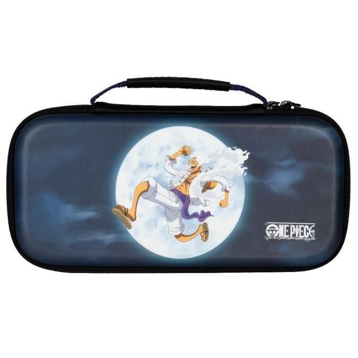 Konix 3328170304399 Estuche Protector y de Transporte Nintendo Switch 2 - One Piece Luffy Gear 5 Azul