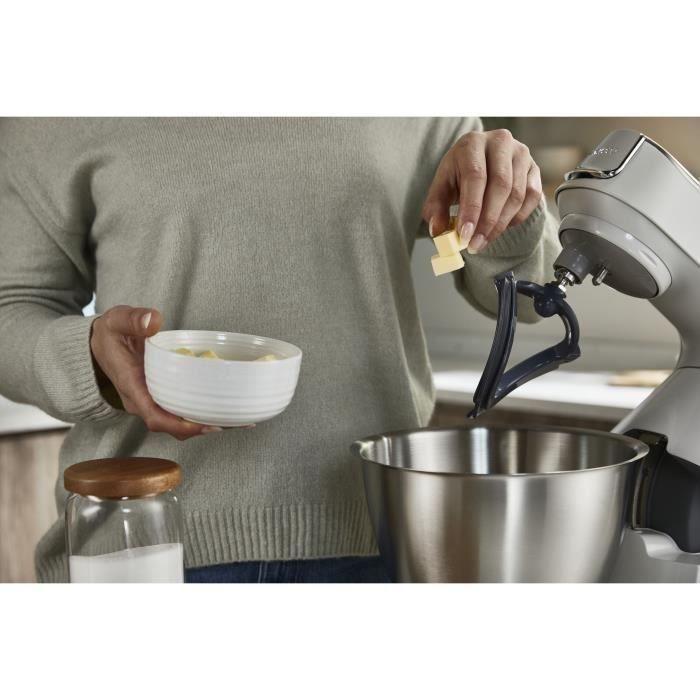 Kenwood AT501 Mezclador Suave / Batidor Flexible con Funda de Silicona para Robots de Cocina Chef, Chef Titanium y Chef Cooking 3 Kenwood AT501 Mezclador Suave / Batidor Flexible con Funda de Silicona para Robots de Cocina Chef, Chef Titanium y Chef Cooking 3