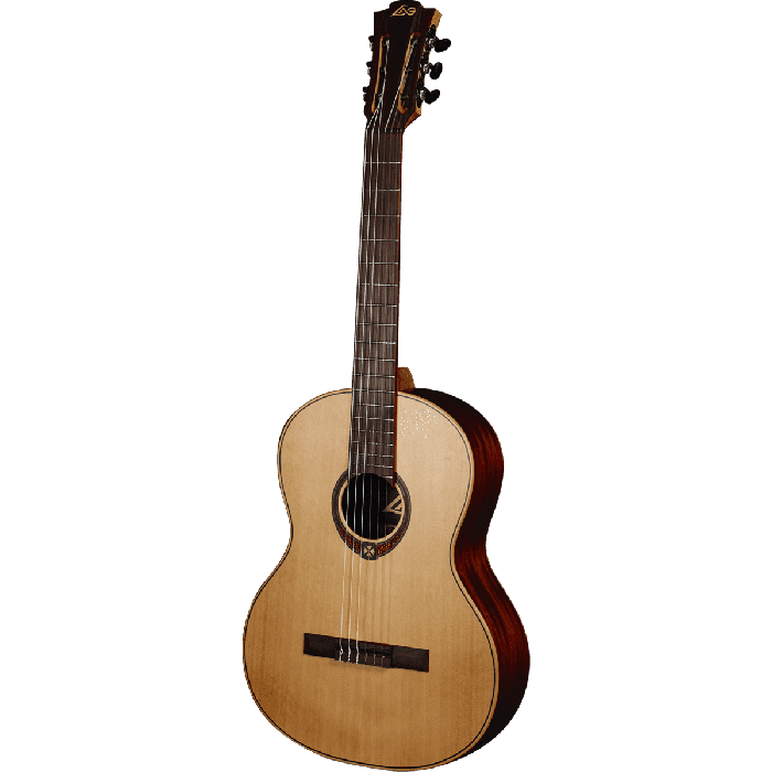 LAG Guitarra Clásica Lâg Auditorium Occitania 170 - Natural Cedro Rojo Macizo Acabado Satinado 2