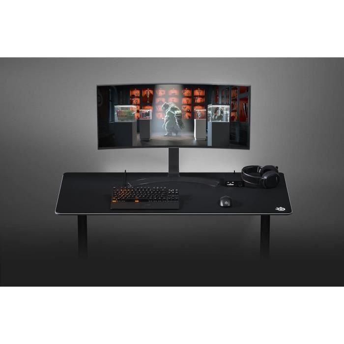 SteelSeries STE5707119042512 Alfombrilla Gaming QcK 3XL, Superficie Microtejida, 1220x590x3 mm, Negra para PC 4 SteelSeries STE5707119042512 Alfombrilla Gaming QcK 3XL, Superficie Microtejida, 1220x590x3 mm, Negra para PC 4