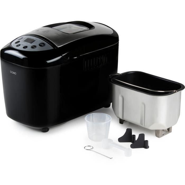 Domo B3977 Máquina de hacer pan automática XL 850 W 17 programas pantalla LCD Domo B3977 Máquina de hacer pan automática XL 850 W 17 programas pantalla LCD